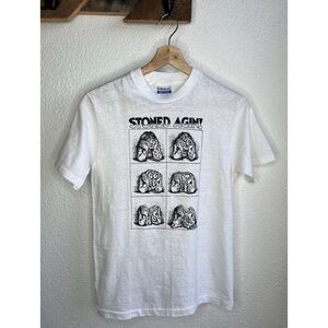 Vintage 80’s R Crumb Stoned Agin Paper Thin Single Stitch Tee SM